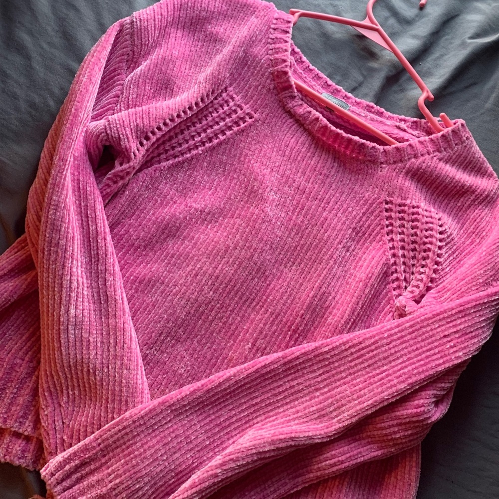 velvet sweater
